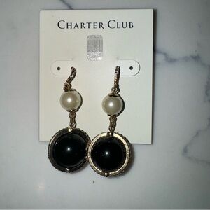 Charter Club earrings from Macy’s NWT